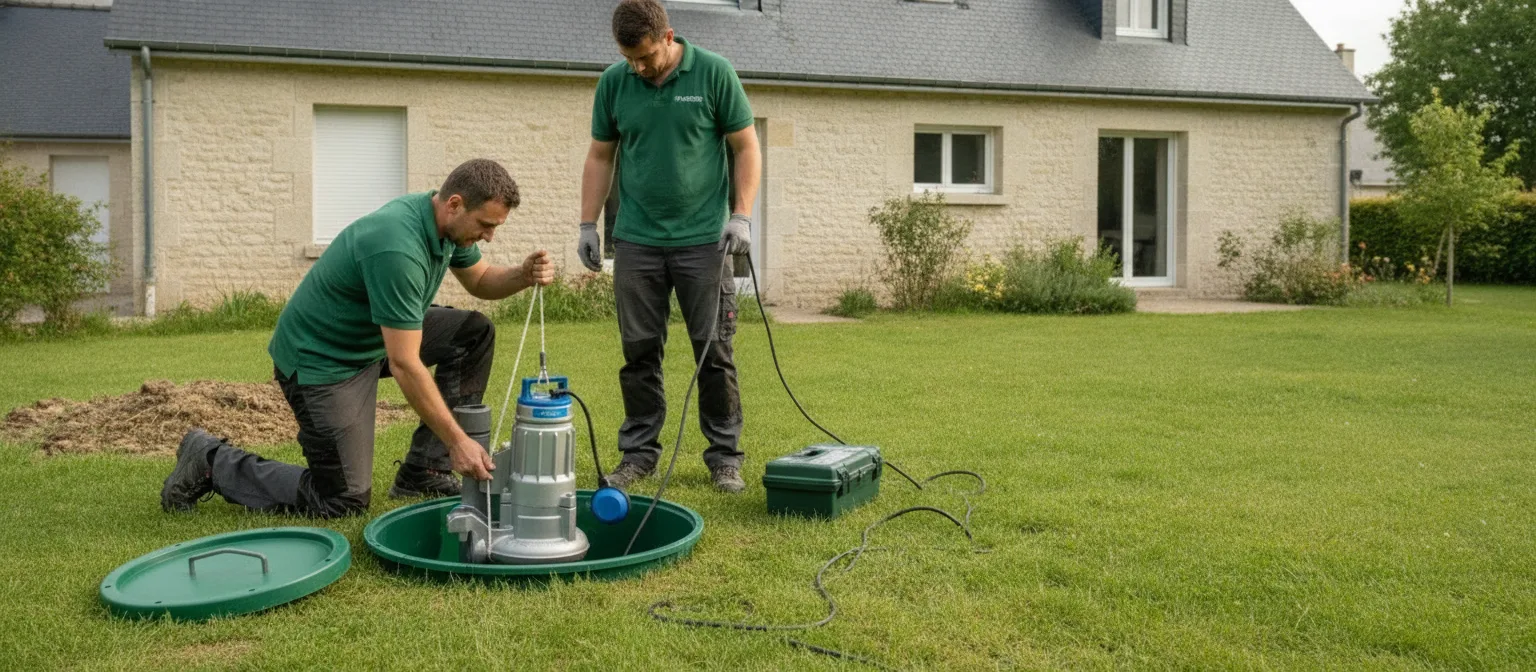 Dépannage pompe de relevage Vallet – méthode / geste technique